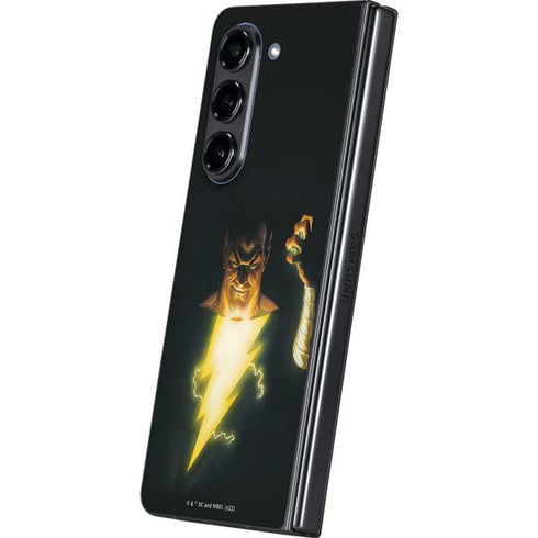 DC Comics Justice Society of America #23 Cover Painting Black Adam Original Art by Alex Ross Galaxy Z Fold5 5G Skin